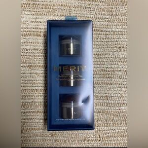 Merit Mini Flush Balm Cream Blush Trio Set *limited edition*